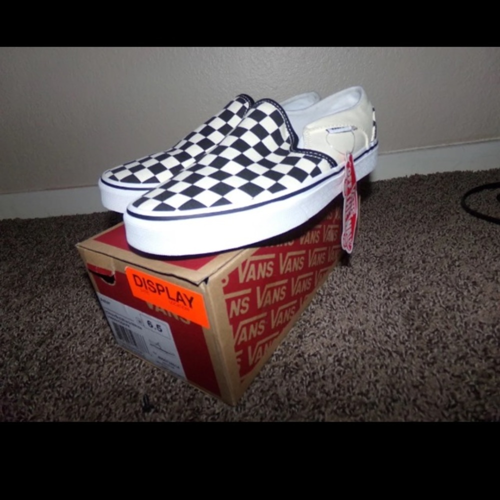 Checker Slip-On Vans